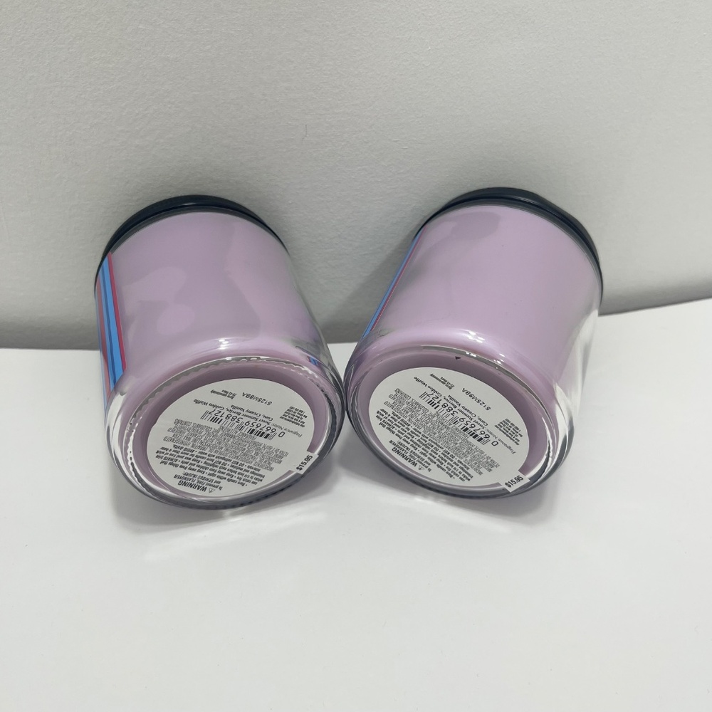 2×‎ Bath & Body Works Berry Waffle Cone Single‑Wick Candles – New Unused - Picture 3 of 4